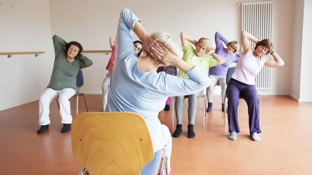 chair yoga for seniors